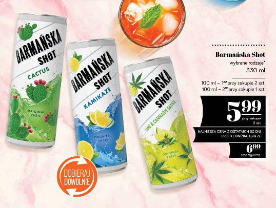 Barmańska Shot