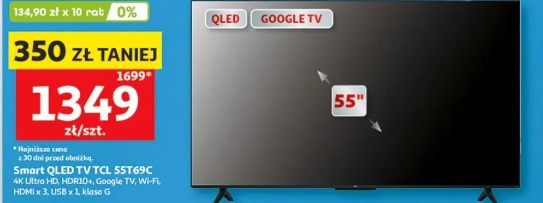 Smart QLED TV TCL 55T69C