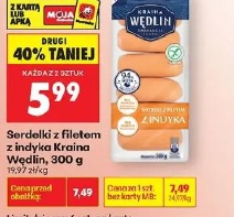 Serdelki z filetem z indyka Kraina Wędlin