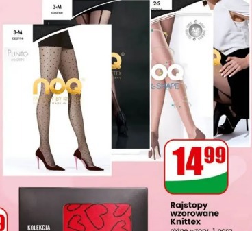 Rajstopy wzorowane Knittex