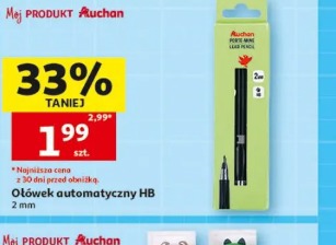 Ołówek automatyczny HB Auchan