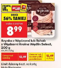 Szynka z Wędzarni lub Schab z Wędzarni Kraina Wędlin Select