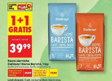 Kawa ziarnista Dallmayr Home Barista