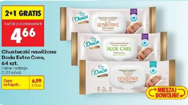 Chusteczki nawilżane Dada Extra Care