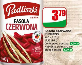 Fasola czerwona Pudliszki