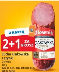 Sucha krakowska z szynki 2+1 za grosz