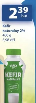 Kefir naturalny 2% Kanka