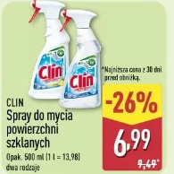 CLIN Spray do mycia powierzchni szklanych