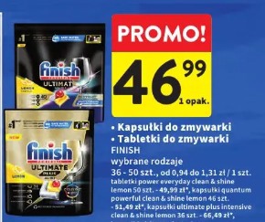 Kapsułki do zmywarki Finish