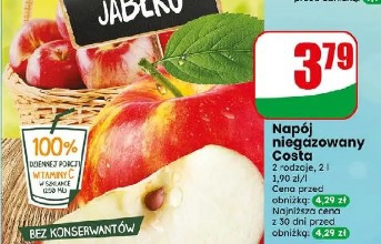 Napój niegazowany Costa jabłko