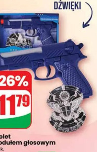 Pistolet z modułem głosowym