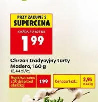 Chrzan tradycyjny tarty Madero