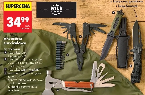 Akcesoria survivalowe Wild Trek
