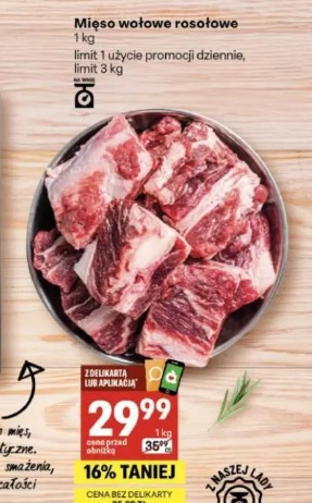 Mięso wołowe rosołowe