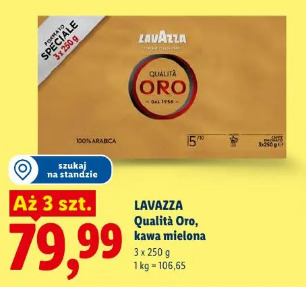 Lavazza Qualità Oro kawa mielona