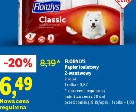 Florays Papier toaletowy 2-warstwowy