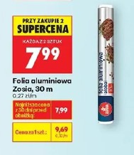 Folia aluminiowa Zosia