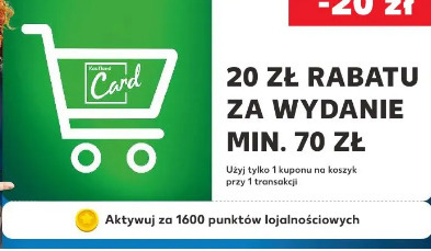 20 zł rabatu za wydanie min. 70 zł