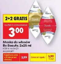 Maska do włosów Be Beauty, 2x25 ml