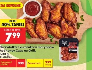 Skrzydełka z kurczaka w marynacie hot honey Czas na Grill