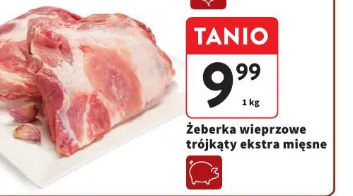 Żeberka wieprzowe trójkąty ekstra mięsne