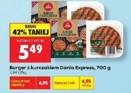 Burger z kurczakiem Dania Express, 700 g