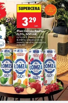 Łomża Radler piwo 0,0%