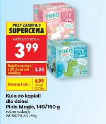 Kula do kąpieli dla dzieci Pinio Magic, 140/150 g