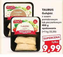 Taurus Gołąbki z sosem pomidorowym lub pieczarkowym