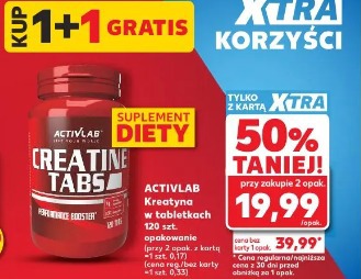 Activlab kreatyna w tabletkach
