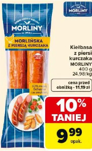 Kiełbasa z piersi kurczaka Morliny