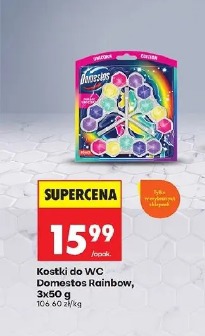 Kostki do WC Domestos Rainbow
