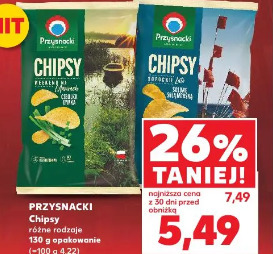 Przysnacki Chipsy różne rodzaje