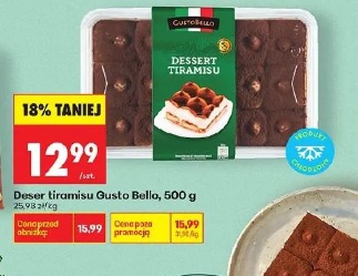 Deser tiramisu Gusto Bello