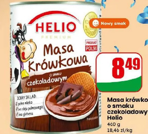 Masa krówkowa o smaku czekoladowym Helio