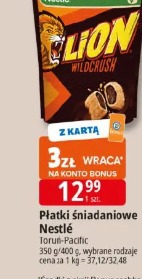 Płatki śniadaniowe Nestlé Lion Wildcrush