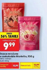 Owoce mrożone w czekoladzie Marletto
