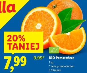 BIO Pomarańcze