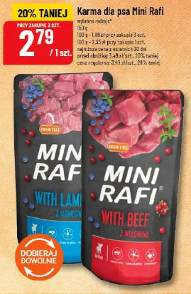 Mini Rafi karma dla psa
