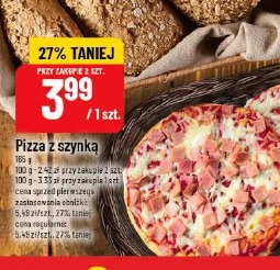Pizza z szynką