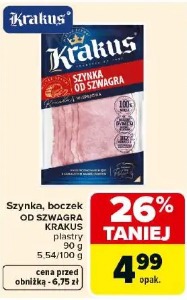 Szynka, boczek od szwagra Krakus plastry