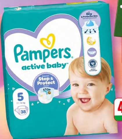 Pieluchy Active Baby Pampers