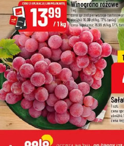 Winogrono różowe