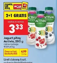 Jogurt pitny Activia