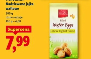 Favorina Nadziwane jajka waflowe