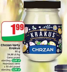 Chrzan tarty Krakus