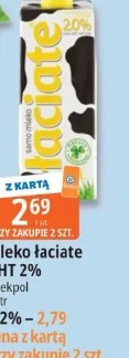 Mleko łaciate UHT 2% Mlekpol