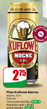 Piwo Kuflowe Mocne