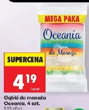 Gąbki do masażu Oceania