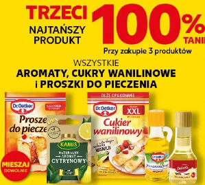Aromaty, cukry wanilinowe i proszki do pieczenia